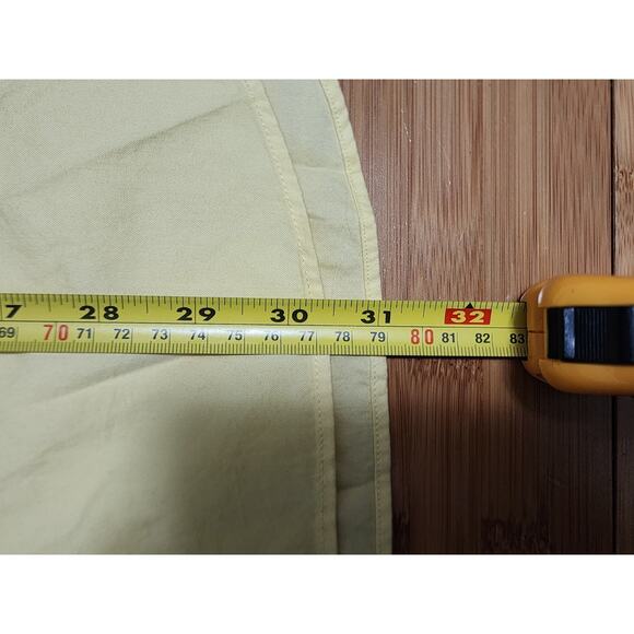 Polo Ralph Lauren Shirt Mens Sz L Yellow Long Sleeve Button Feather Weight Twill - Picture 5 of 8